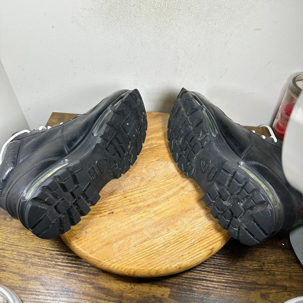 Nike ACG Air Max Goadome Black Leather Waterproof Boots Mens 13 865031-009